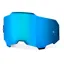 100 Percent Armega Goggle Ultra HD Replacement Lens Blue Mirror