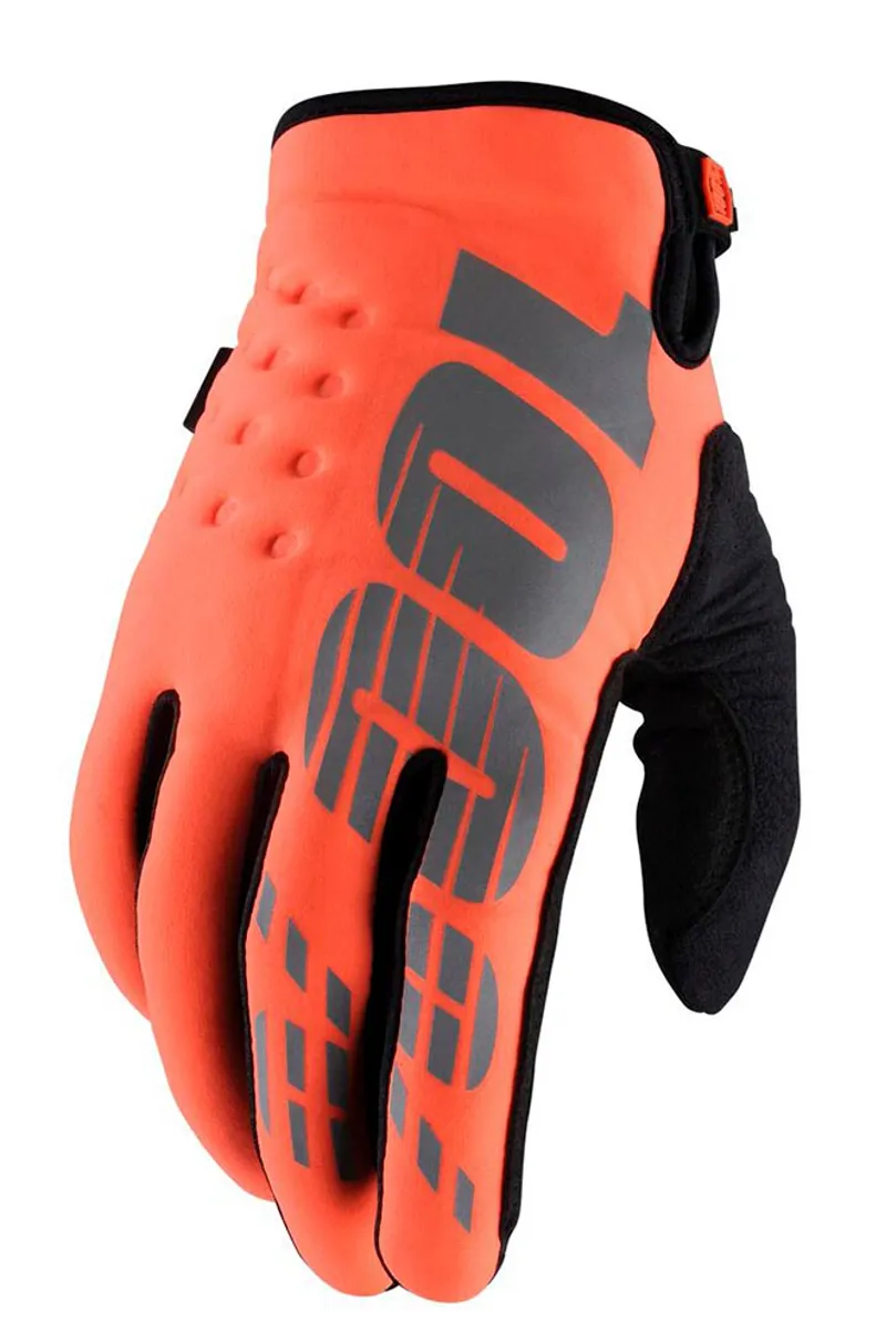 100 Percent Brisker Gloves Orange