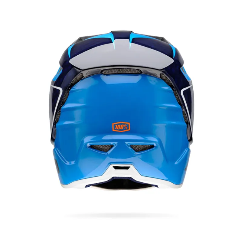 100 Percent Aircraft Downhill Full Face Helmet Bi-Turbo Blue-2