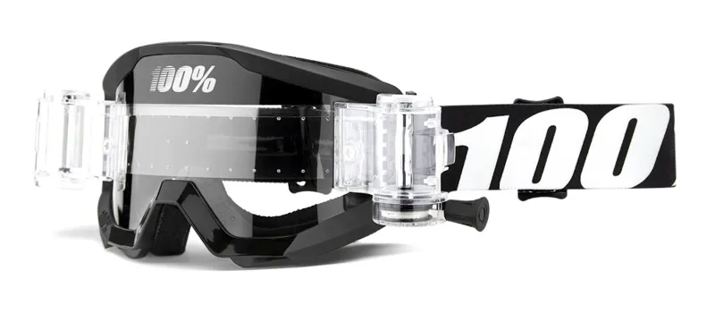 100 Percent Strata Mud Youth Goggles Outlaw/Clear Lens