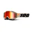 100 Percent Racecraft Goggles Poliet/Red Mirrored Lens