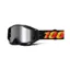 100 Percent Racecraft+ Goggles Costume/Injected Silver Mirrored Lens