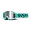 100 Percent Racecraft+ Goggles Fasto/Injected Silver Mirrored Lens