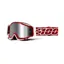 100 Percent Racecraft+ Goggles Gustavia/Injected Silver Mirrored Lens