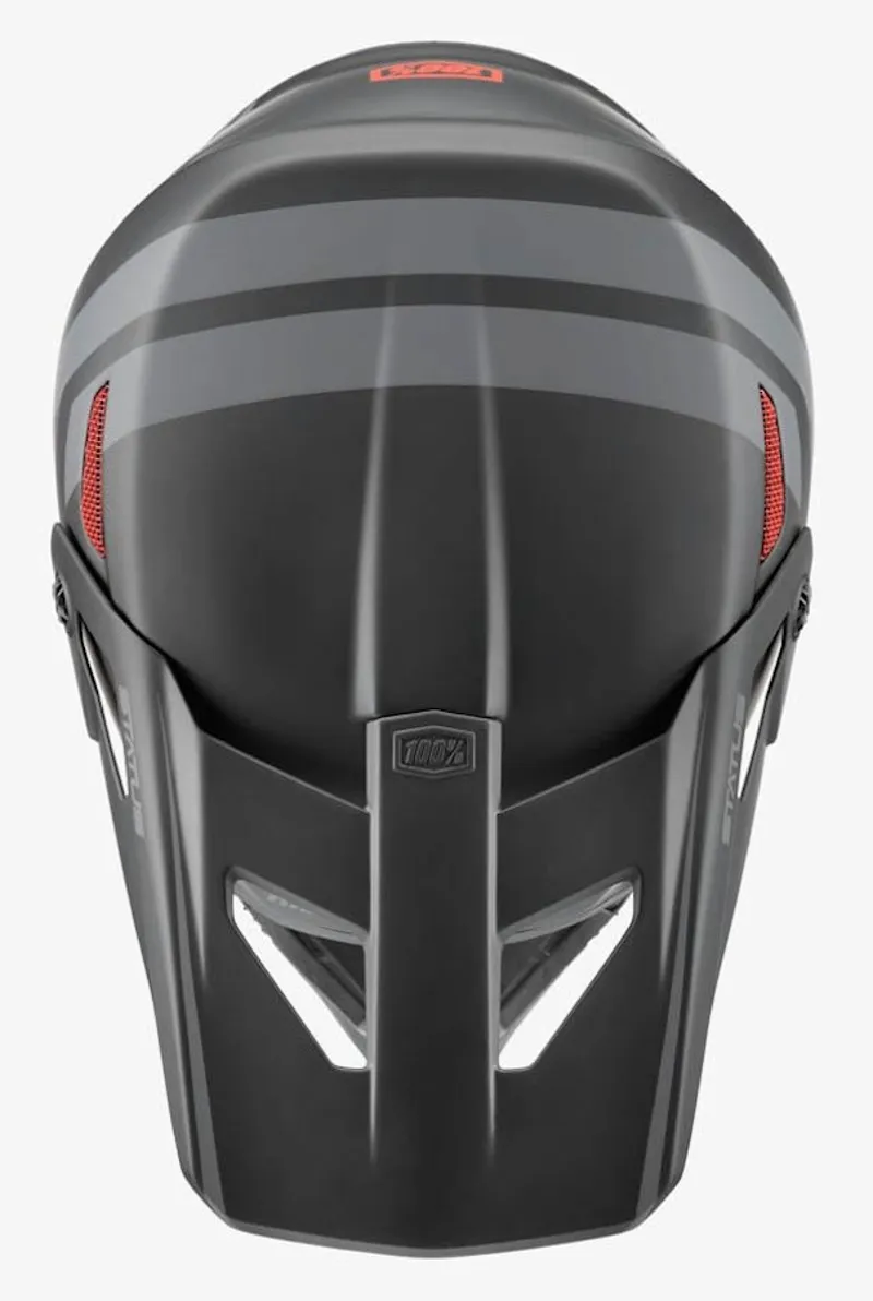 100 Percent Status Full Face Helmet Black Meteor-1
