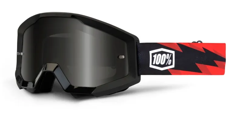 100% Strata Sand Goggles Slash/Smoke Lens 