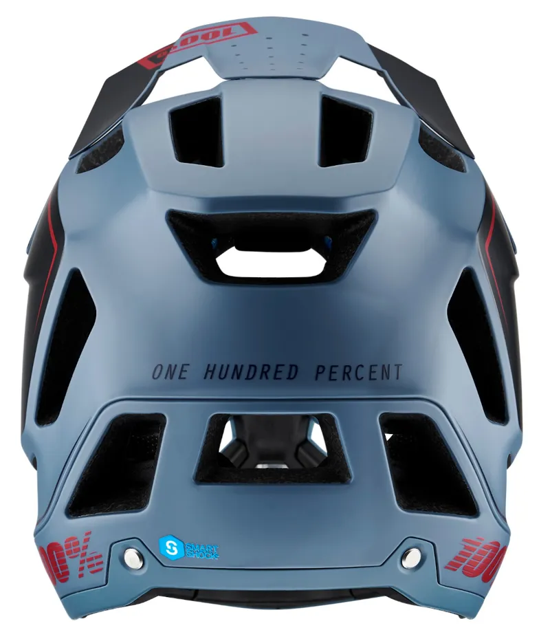 100 Percent Trajecta Full Face Helmet Slate Blue-2