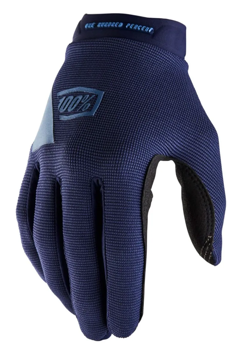 100 Percent Ridecamp Womens MTB Gloves Navy/Slate