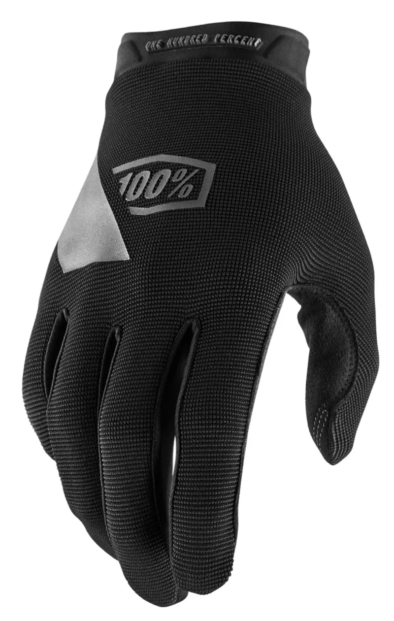 100 Percent Ridecamp MTB Gloves Black 