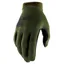 100 Percent Ridecamp MTB Gloves Army Green Fatigue 