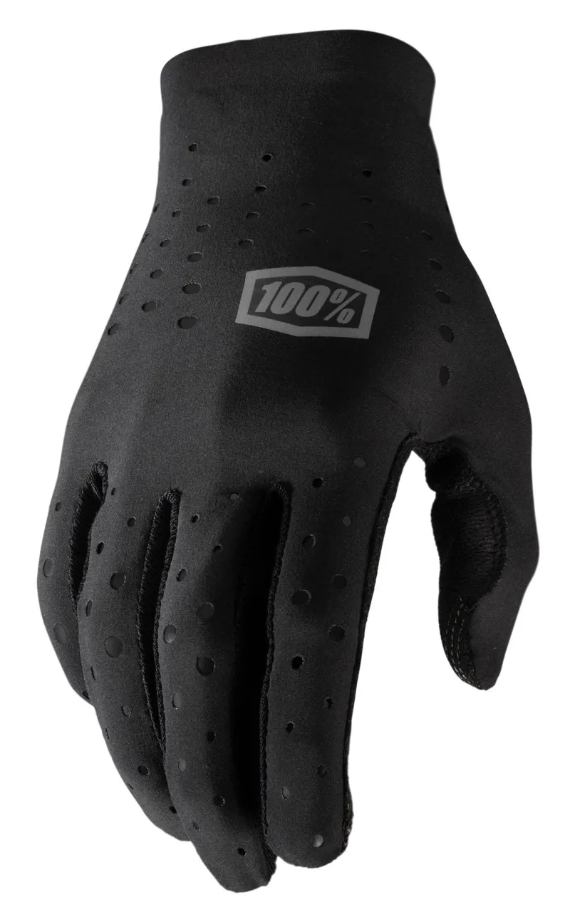 100 Percent Sling MTB Gloves Black 