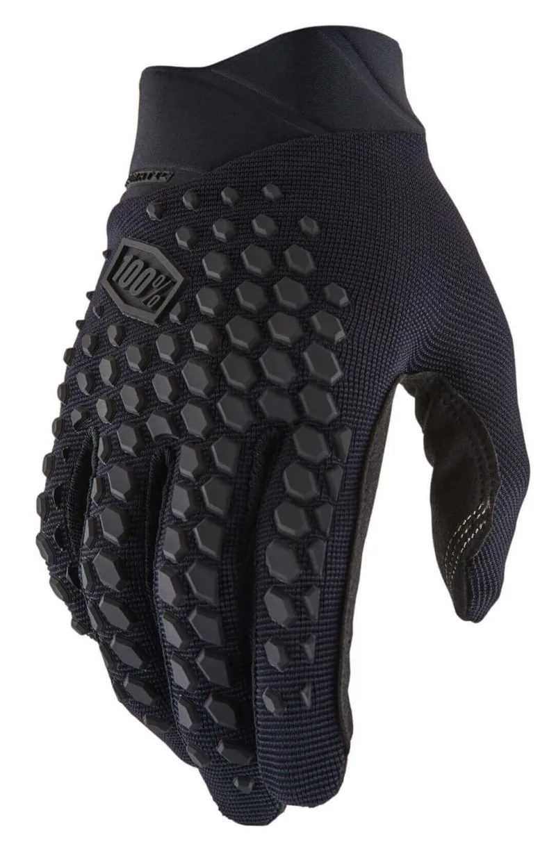 100 Percent Geomatic MTB Gloves Black/Charcoal