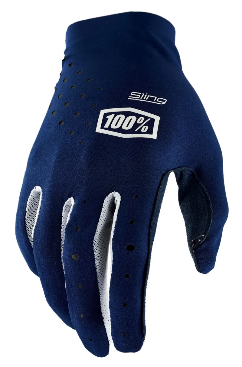100 Percent Sling MX Gloves Navy 