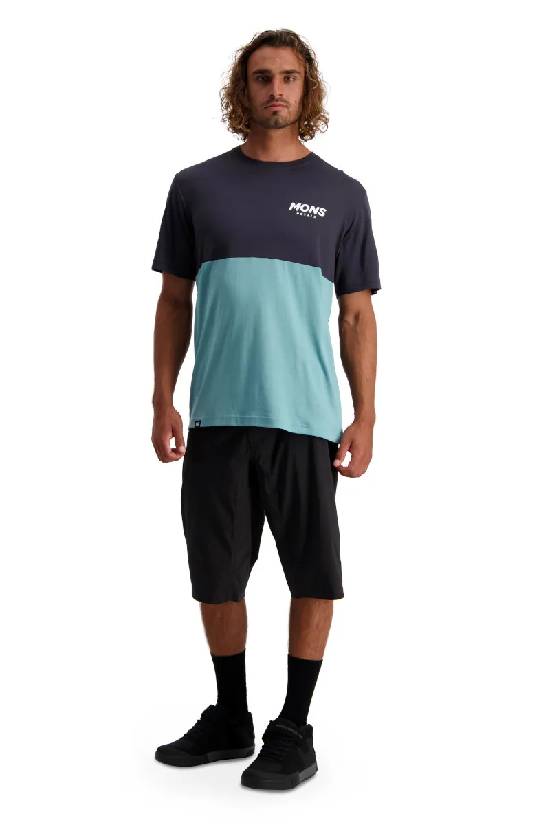 Mons Royale Tarn Freeride SS Jersey 9 Iron/Sage-3