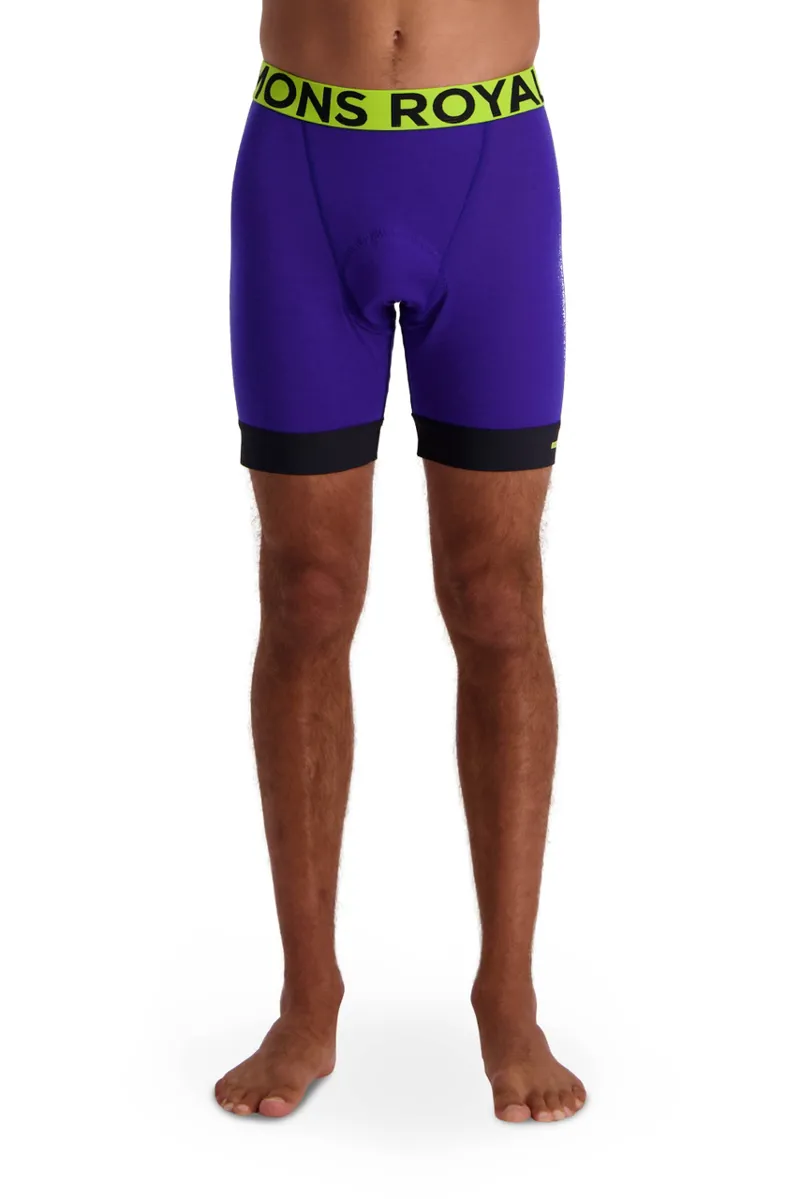Mons Royale Enduro Bike Short Liner Aircon Ultra Blue-2