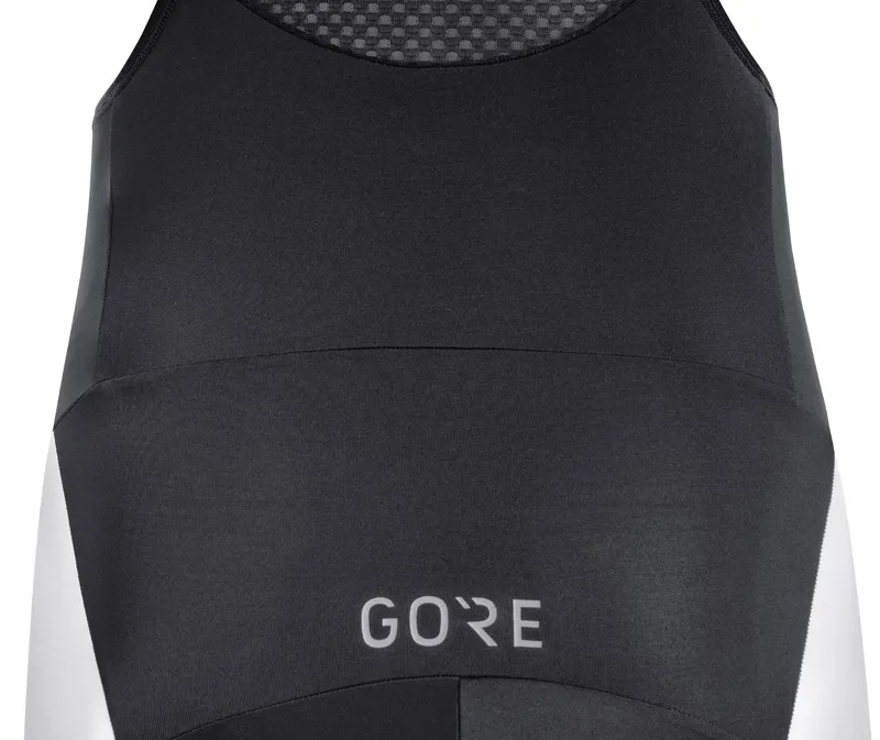 Gore C3 Bib Shorts+ with Pad Black/White-3