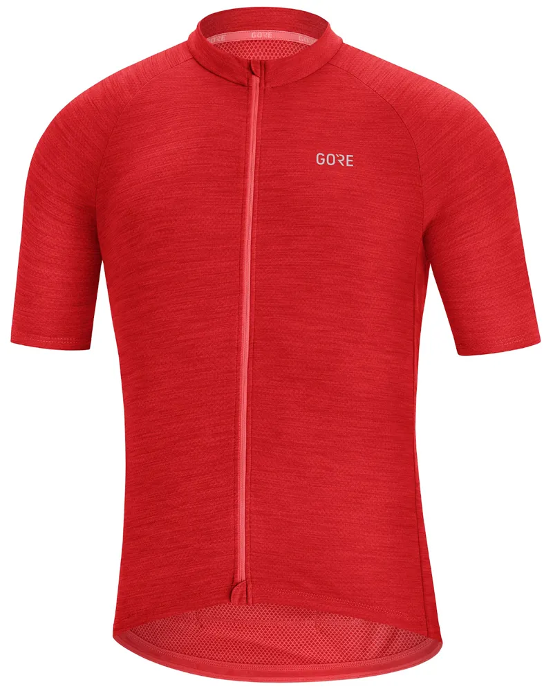 Gore C3 SS Road Jersey Red