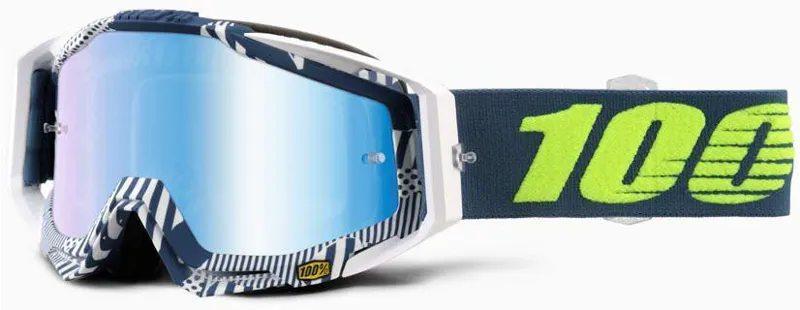 100 Percent Racecraft Eclipse Goggles Blue Lens