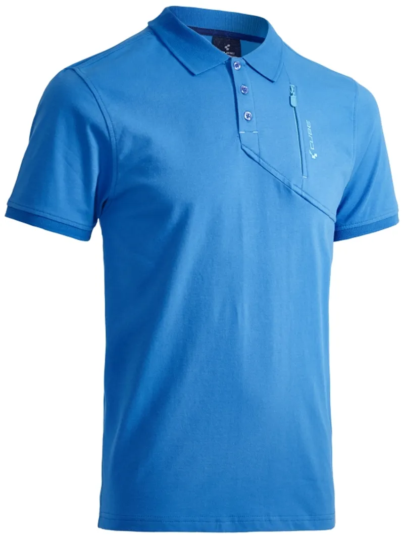 Cube Classic Polo Shirt Blue