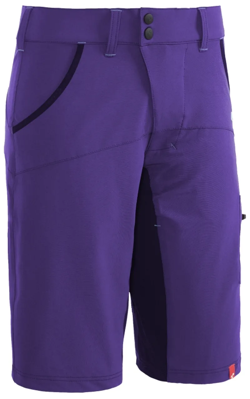 Cube Motion WLS Womens Shorts Purple