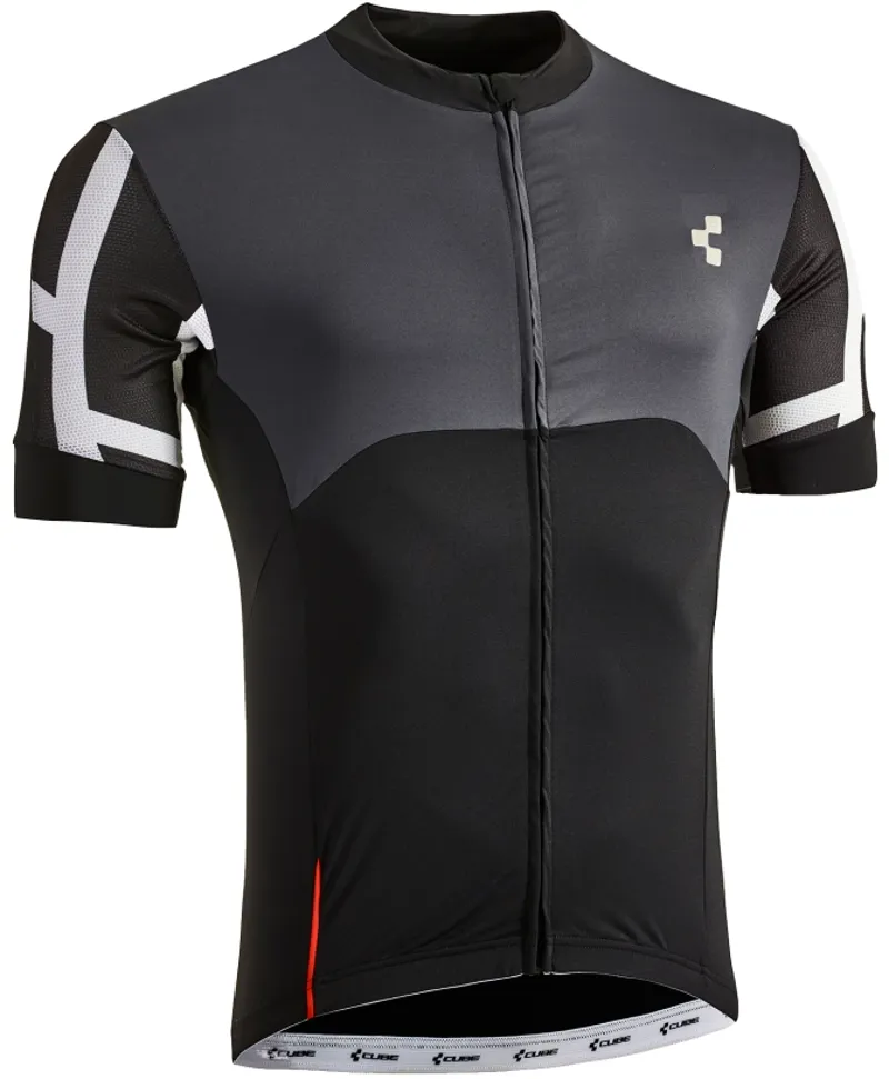 Cube Blackline SS Jersey Black/Grey