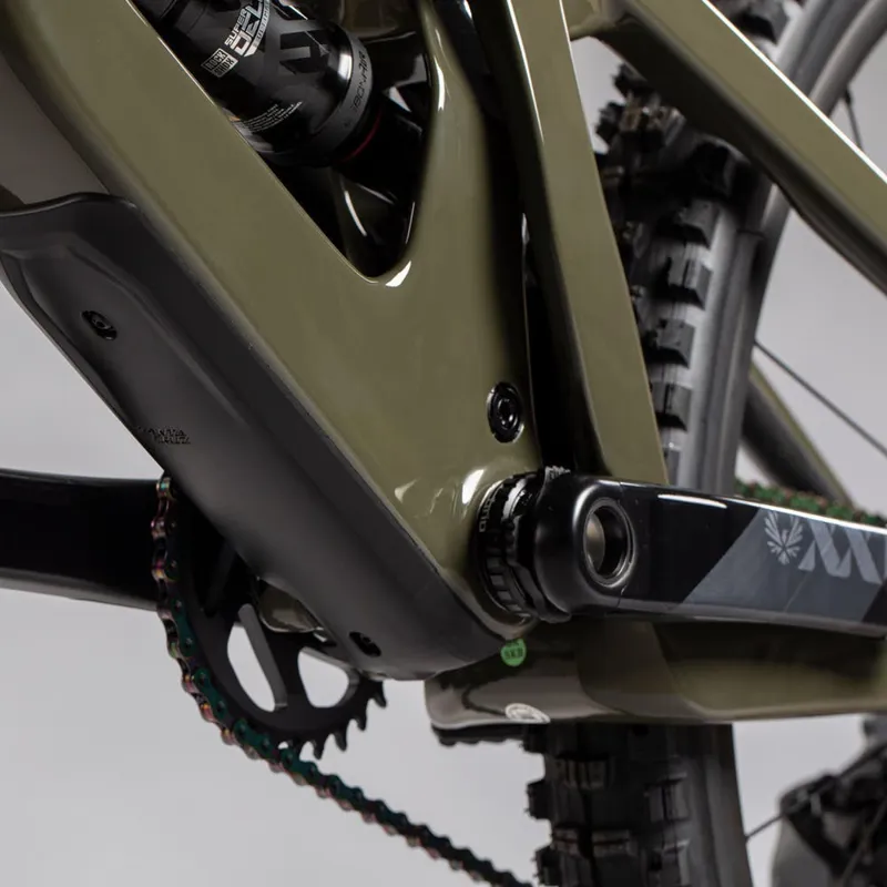 Santa Cruz Bronson CC Carbon Mountain Bike Frameset 2022 Moss Green-3