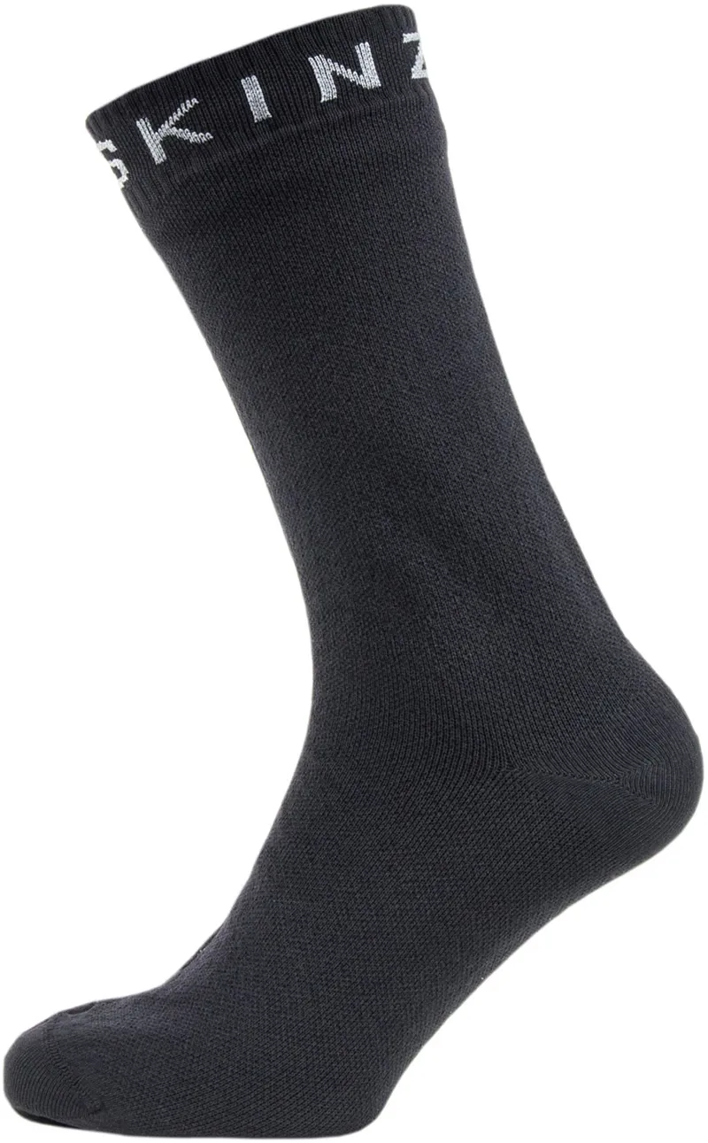 SealSkinz Super Thin Mid Socks Black/Grey