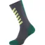SealSkinz MTB Mid Socks with Hydrostop Anthracite/Leaf/Lime