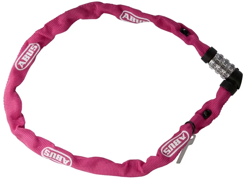 Abus 1200 Combination Chain Lock Pink