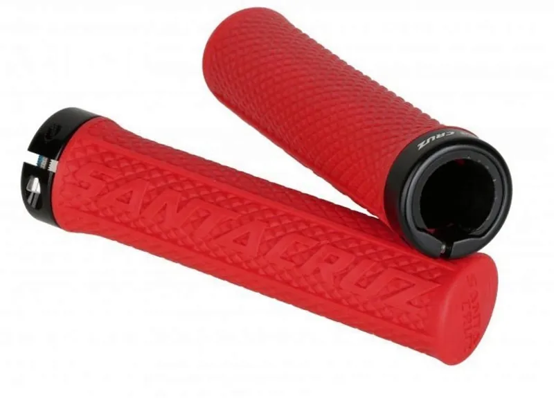 Santa Cruz Palmdale Lock-On Grips Red