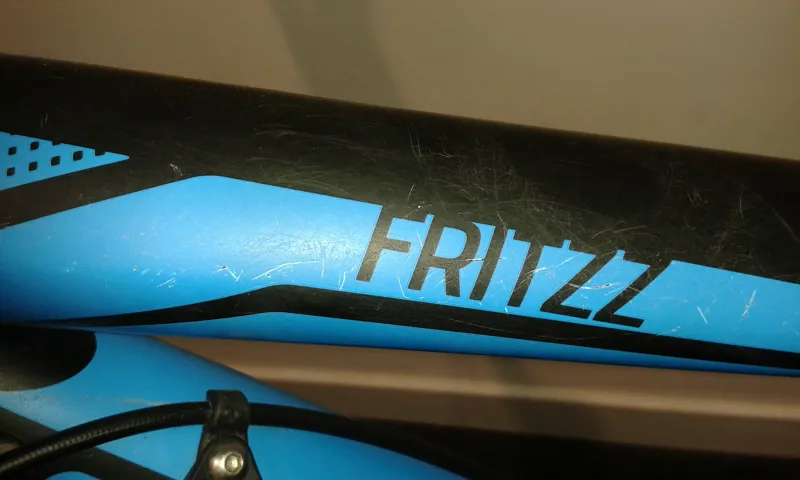 2nd Hand Cube Fritzz 160 HPA Pro Mountain Bike 2014 18in Black/Blue-3