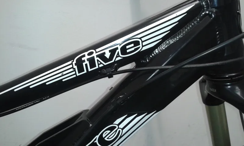 2nd Hand Orange Five S 27.5 Mountain Bike 2015 Small Black/White-2