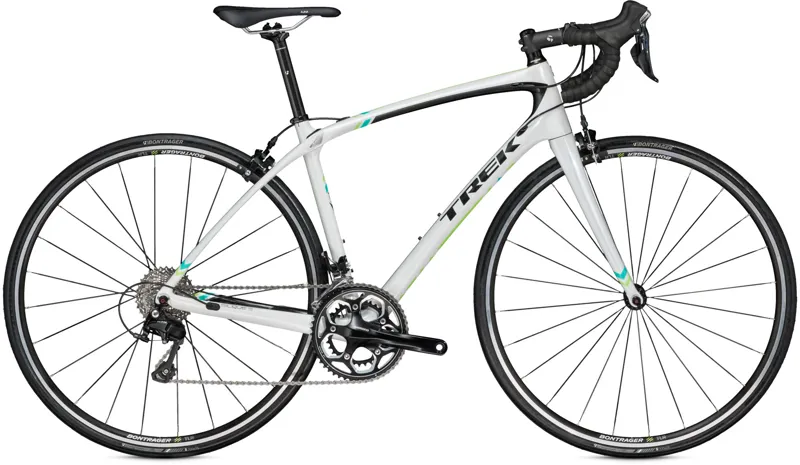 Trek Silque S C Womens Road Bike 2016 White/Green