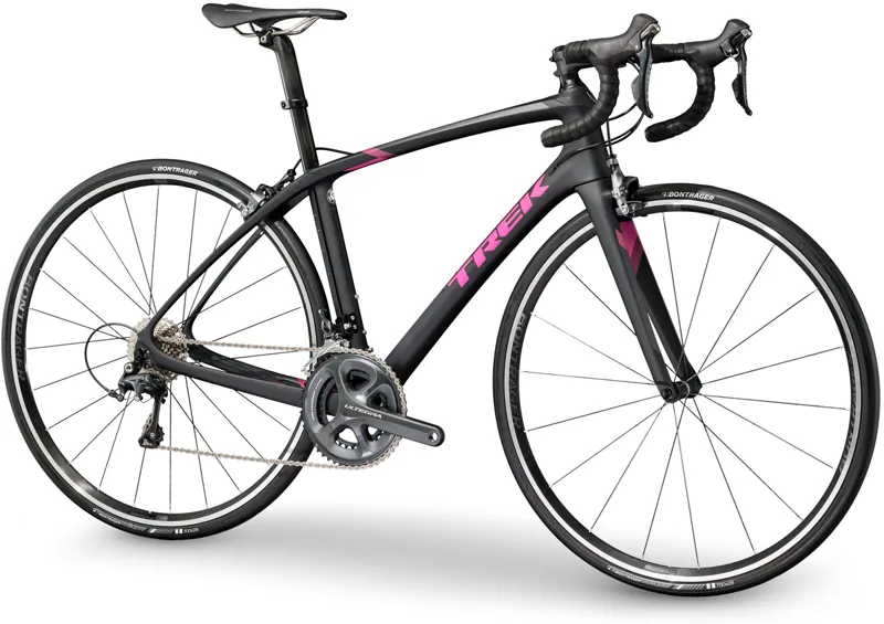 Trek Silque SLR 6 Womens Road Bike 2017 Black/Pink-1