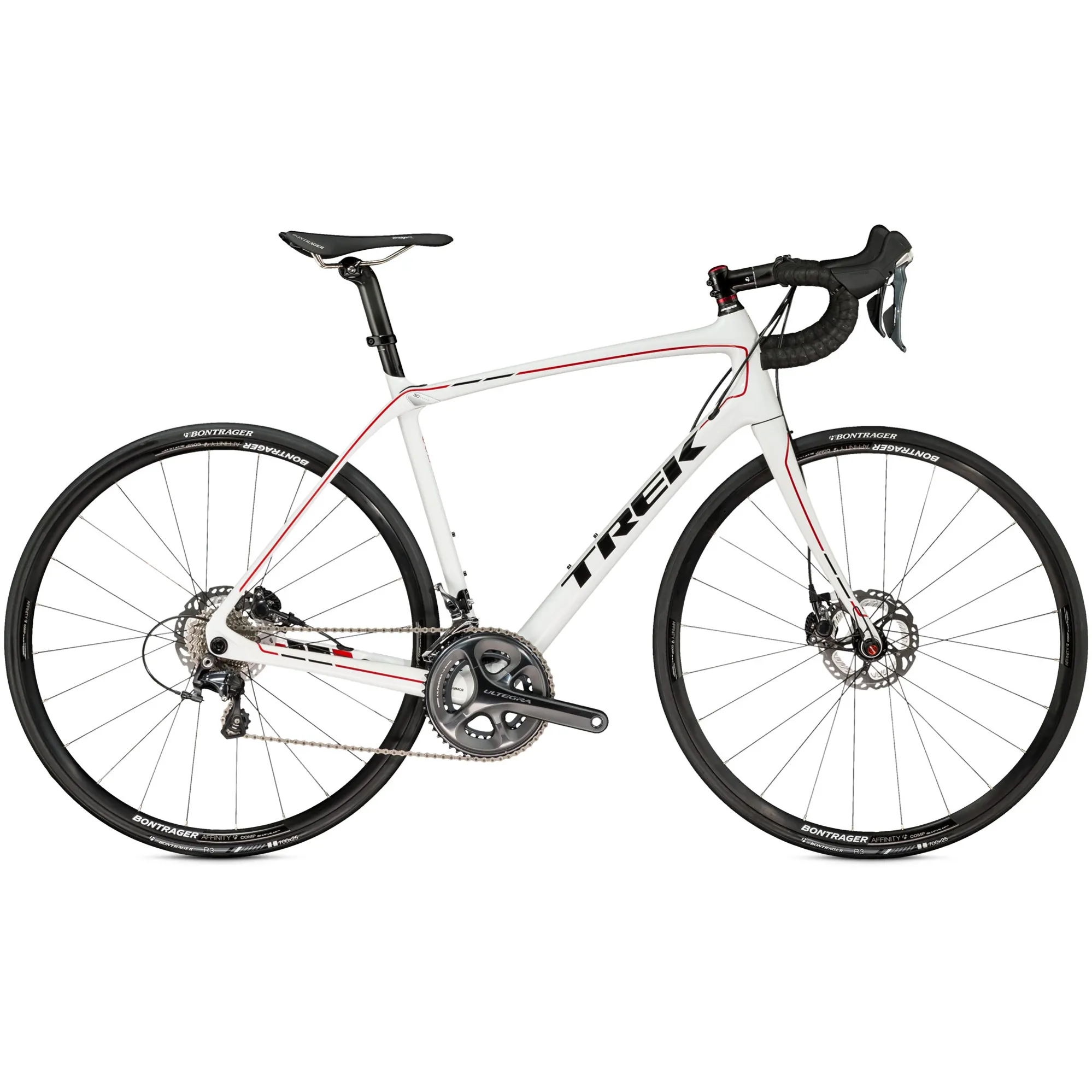Ex Demo Trek Domane Disc Road Bike 2015 58 White/Red