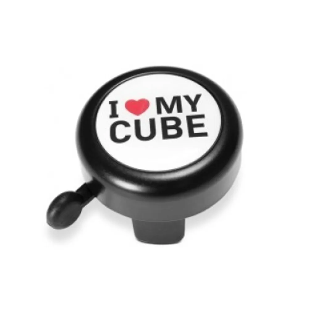 Cube Cube I Love My Cube Bell Black/White/Red
