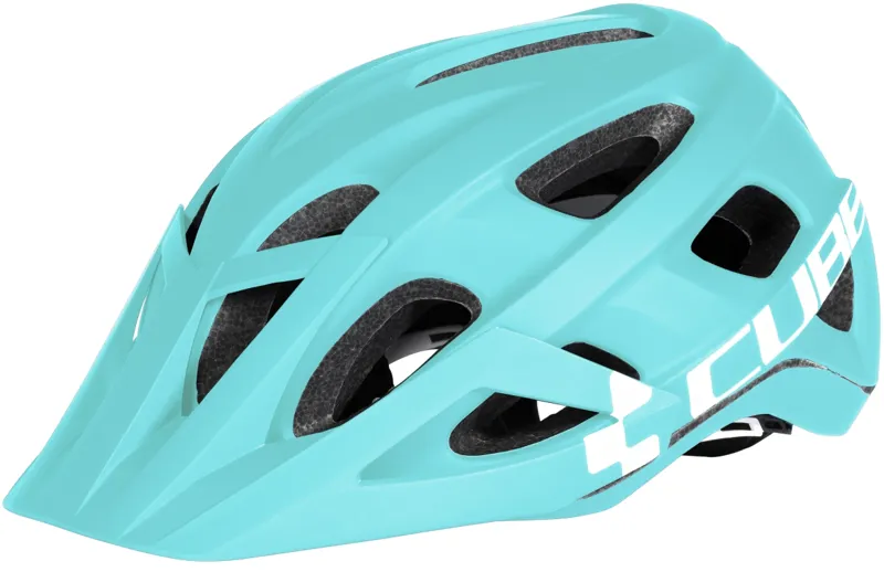Cube AM Race Helmet Iceblue/White-1