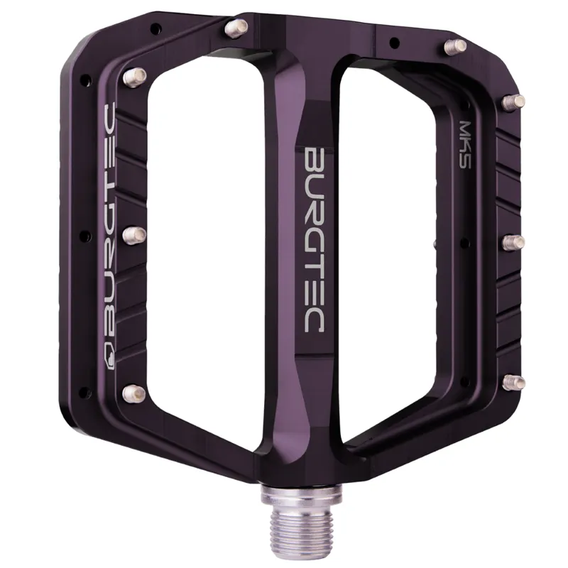 Burgtec Penthouse MK5 Flat Pedals Black Sapphire
