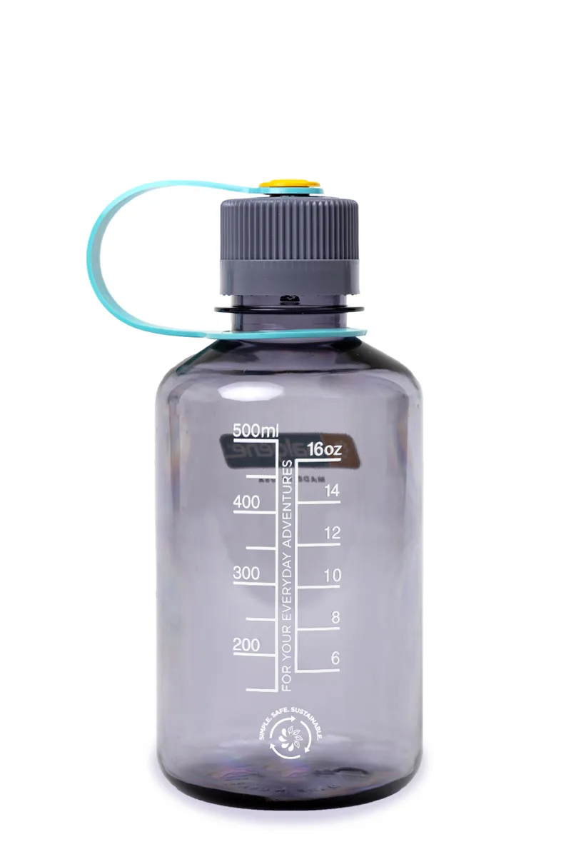 Nalgene Narrow Mouth Sustain Tritan 50% Recycled 500ml Bottle Aubergine-1