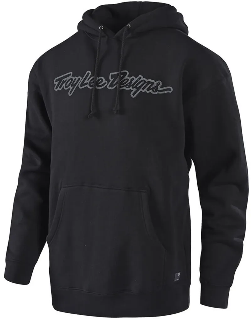 Troy Lee Designs Signature Pullover Hoodie Black