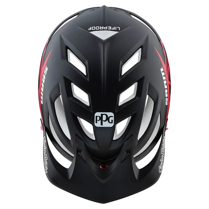 Troy Lee Designs A1 MIPS Helmet Sram Black/Red-2