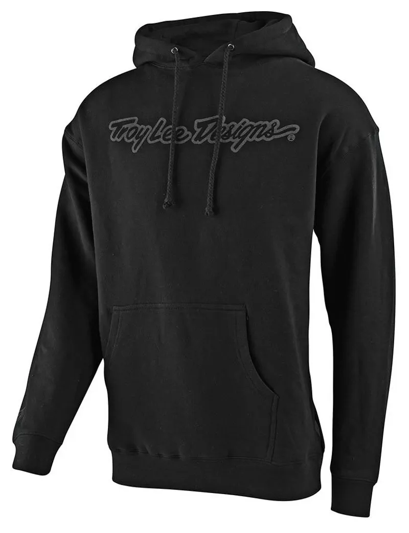 Troy Lee Designs Signature Pullover Hoodie Black 