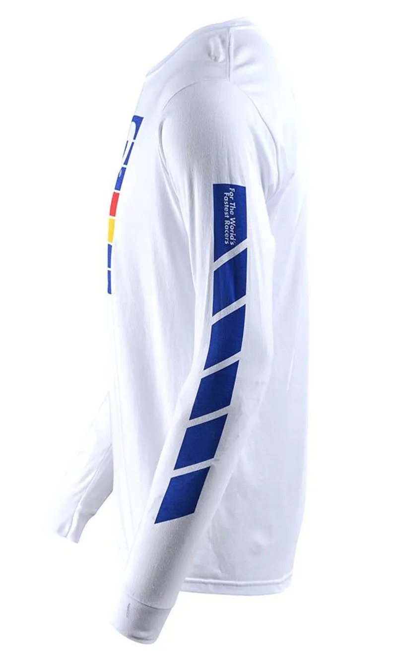 Troy Lee Designs Pregame LS Tee White-1