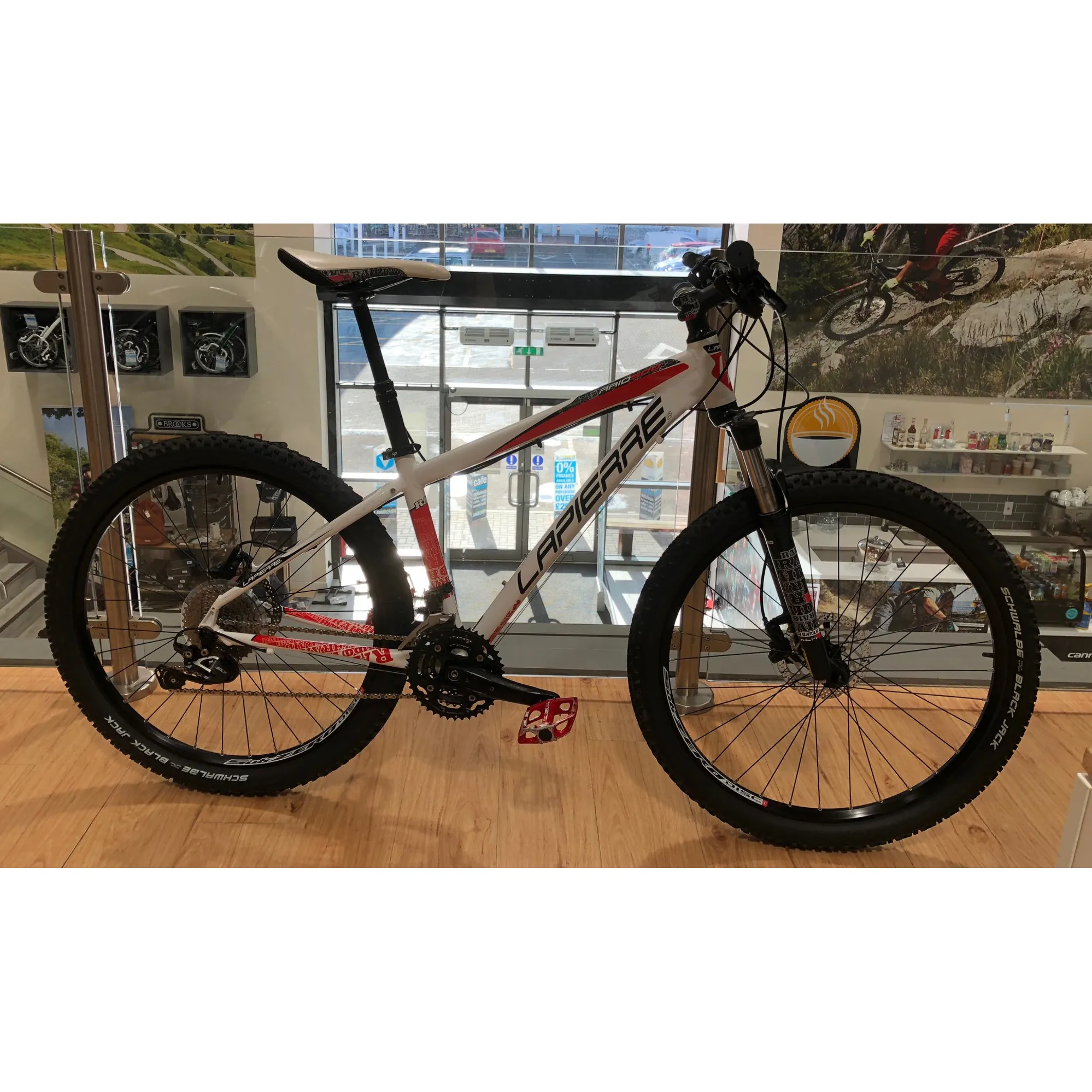 Second Hand Lapierre Raid 500 Mountain Bike 2013 Small White/Red
