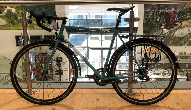 Second Hand Eastway ST1.0 Road Bike 2014 XL Turquoise/White-1