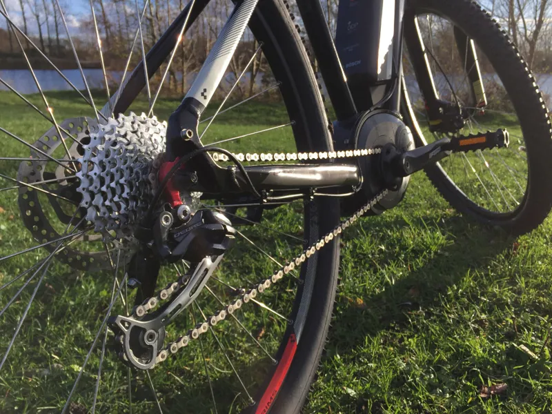 2nd Hand Cube Reaction Hybrid HPA Pro 400 29er Electric Bike 2015 19in-10