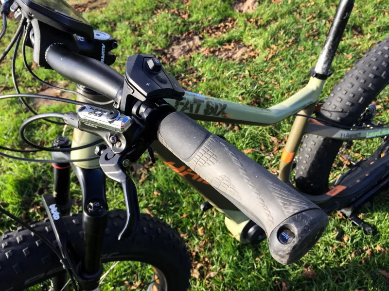 Ex Demo Haibike XDURO FatSix Electric Bike 2015 45cm Green/Orange-9