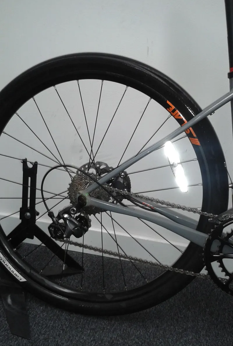 2nd Hand Cannondale Slate Ultegra Gravel Bike 2016 Small Grey/Orange-1