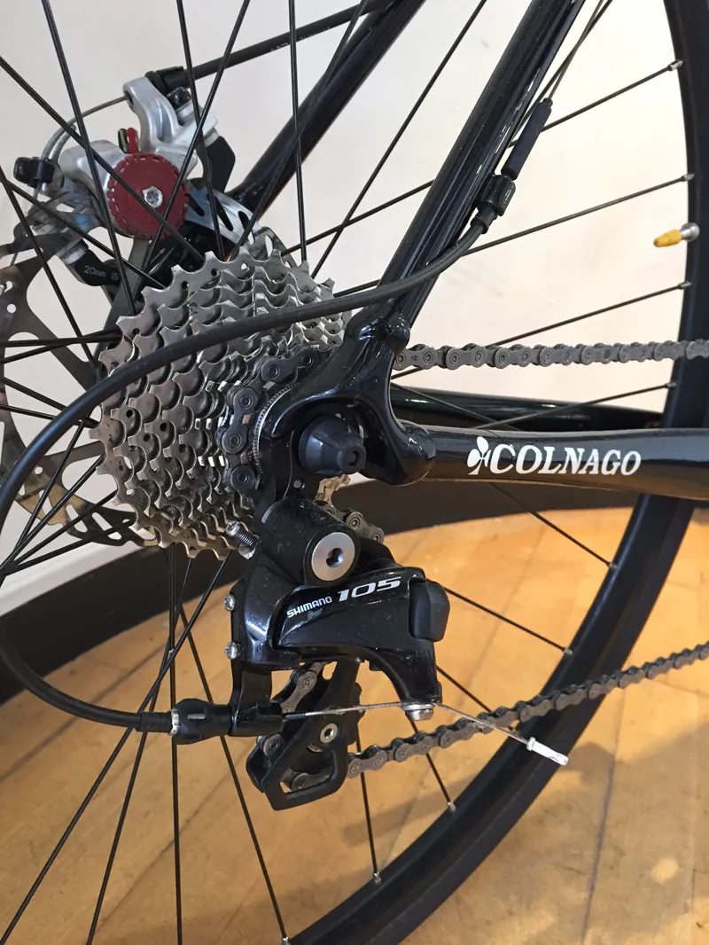 2nd Hand Colnago World Cup SL Cyclocross Bike 2016 52cm Black/White-2