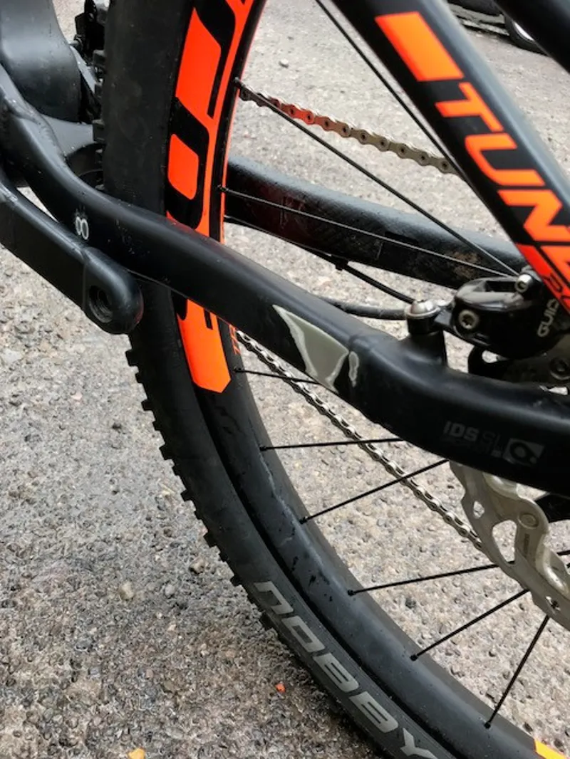 Second Hand Scott Genius 700 Tuned Plus 2016 Large Black/Orange-4